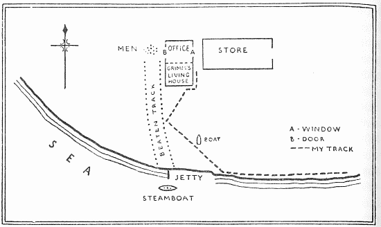 Sketch of Memmert Salvage Depot.