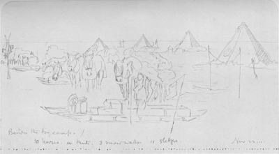 Camp On The Barrier⁠—E. A. Wilson