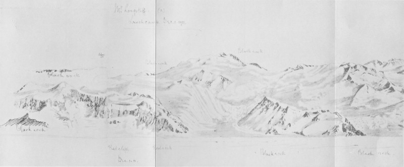 Plate X⁠—Mount Longstaff⁠—E. A. Wilson; Emery Walker Ltd., Collotypers.