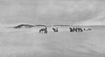 The Mule Party Leaves Cape Evans⁠—October 29, 1912
