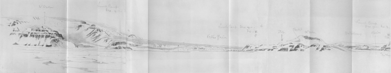 Plate VII⁠—From Mount Deakin To Mount Kinsey⁠—E. A. Wilson; Emery Walker Ltd., Collotypers.